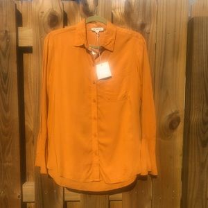 Mustard yellow blouse